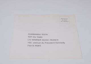 Gianmaria Testa – Extra-Muros CD 1996 Prima stampa