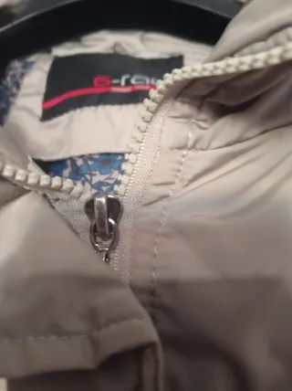 Cappotto imbottito 6-rag donna beige XL