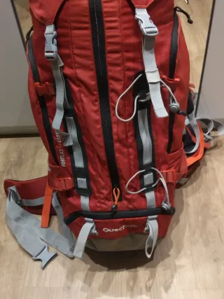 Mochila Quechua 60L Easyfit Roja
