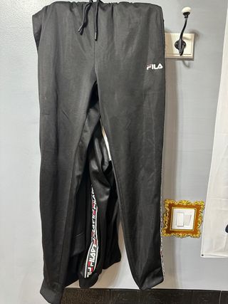 Chándal Fila Negro y Blanco