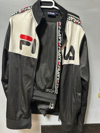 Chándal Fila Negro y Blanco