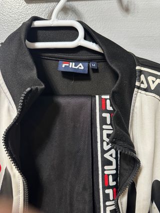 Chándal Fila Negro y Blanco