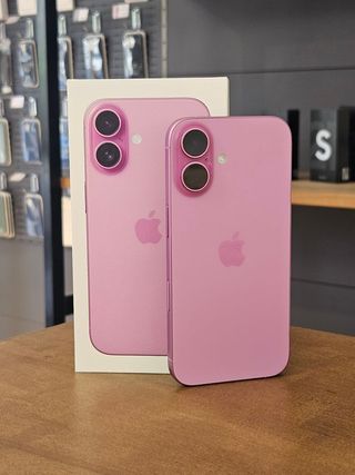 IPHONE 16 128GB ROSA BATTERIA 100%