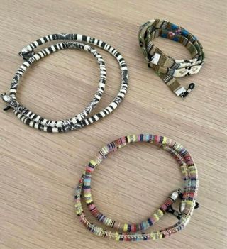 3 cordones para gafas
