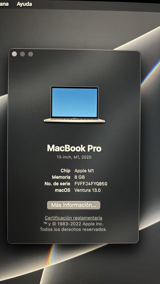 MacBook Pro 13 M1 2020