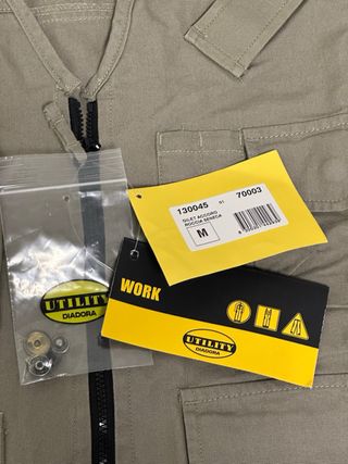 Chaleco Diadora Utility Talla M Beige