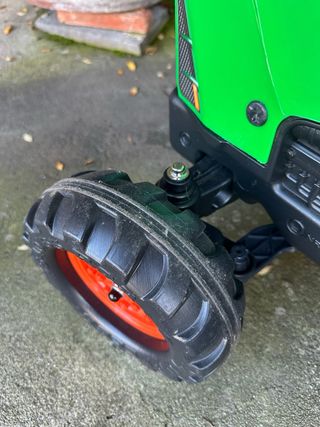 Tractor Juguete Grande con Remolque