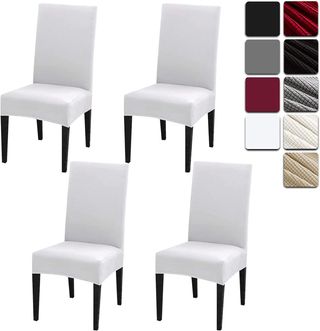 Fodere elastiche per sedie Dioxide, confezione da 4