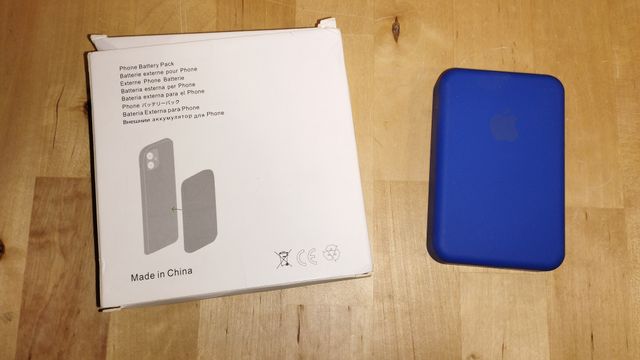 Batería Externa Magsafe Apple Azul