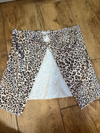 Top Shein Leopardo Talla S