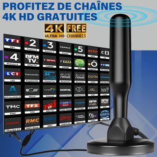 Potente antena de TV para 2025, nueva antena TDT i