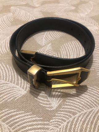 Cintura in pelle da donna taglia 80