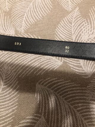 Cintura in pelle da donna taglia 80