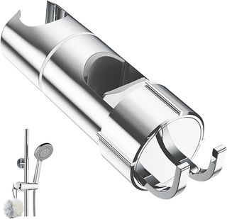 Alyvisun Universal Soporte Ducha con 2 Ganchos, Aj