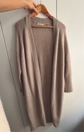 Cárdigan Zara Home Beige Talla S