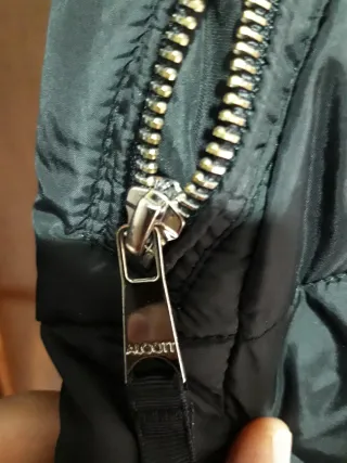 Piumino donna nero, veste taglia L