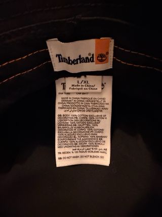 Gorro Timberland Negro Talla L/XL Nuevo