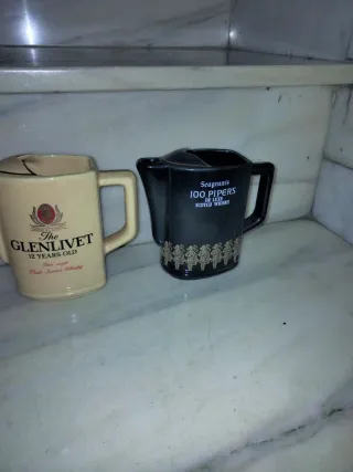 Jarras pequeñas de whisky - Set de 5