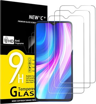 NEW'C 3 Pezzi, Protezione Schermo per Xiaomi Red