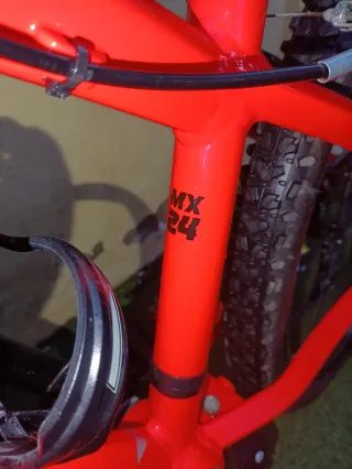 Bicicleta Orbea 24 Rojo flúor