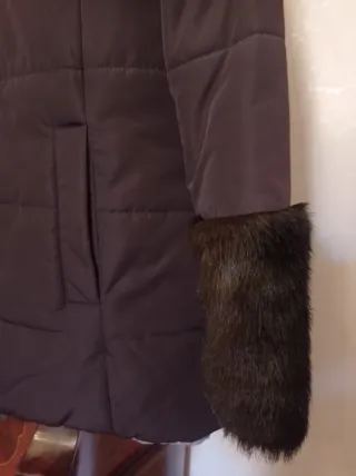 Giaccone donna marrone