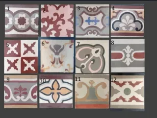 Baldosas hidráulicas antiguas