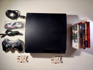 PlayStation 3 Slim 160GB + 5 Giochi