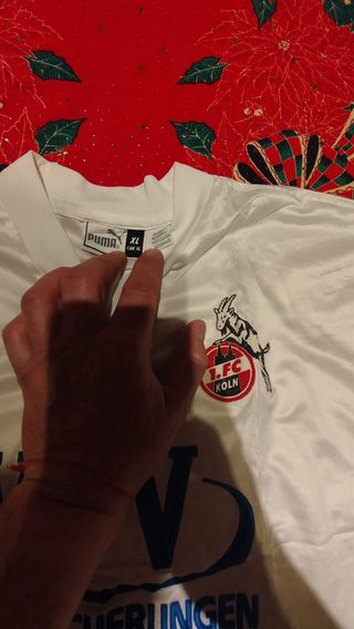 Antigua Camiseta Fútbol Puma 1. FC Köln