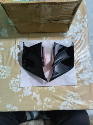 Alerón Moto YZF-R1 Winglet ABS Negro