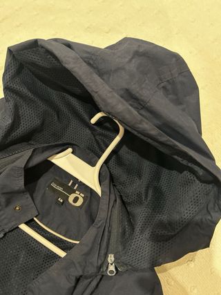 Cazadora lluvia OOM azul Talla XL