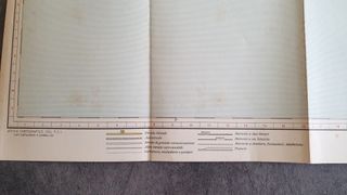 Antica Carta d’Italia Touring Club 1952 8 Fogli