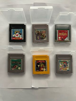 Lote 6 juegos Game Boy Color –Funcionan ORIGINALEO
