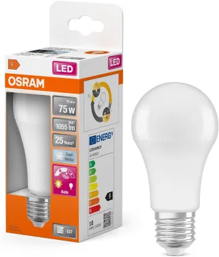 Bombilla LED Osram 10W E27 Sensor Crepuscular