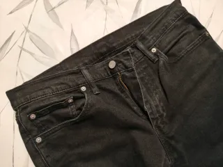 Pantalones Levi's 513 Negros Talla W32 L32