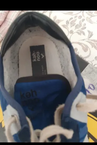 Scarpe uomo Kah Noo blu/bianche