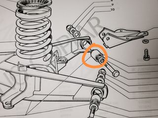 Silentblock Seat 850