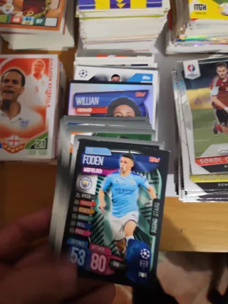 Lote 2000 cromos fútbol