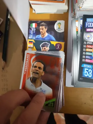 Lote 2000 cromos fútbol