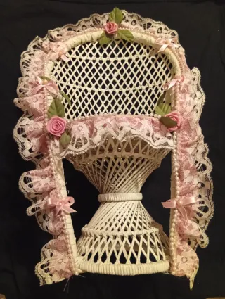 Grande Sedia Vintage per Bambole