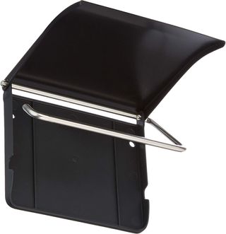 Porta rotolo Brabantia Renew Collection per bagno in nero opaco