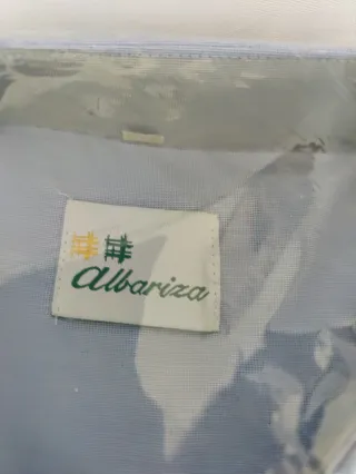 Camisa azul manga corta hombre talla XL