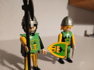 Playmobil 2 Guerreros Medievales