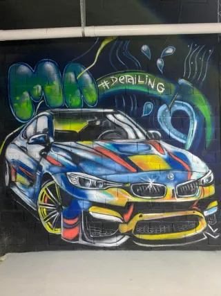 Murales decorativos y persianas