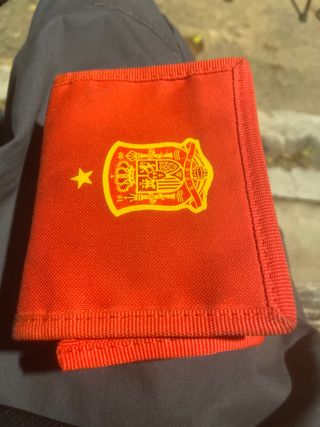 Cartera Selección Española Adidas Roja
