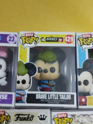 Lote Funko Pop! Disney Bitty