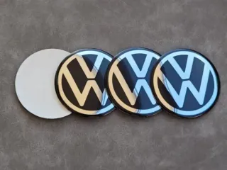 Vw Emblemas 56mm para Centro Llantas Tapabujes