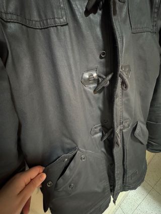 Chaqueta abrigo hombre talla M para frío