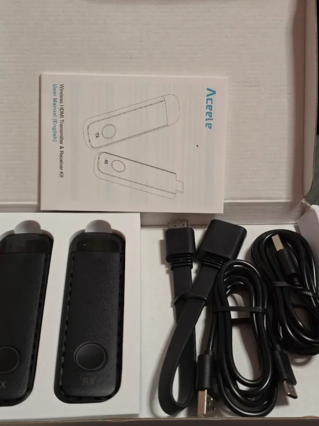 Aceele Transmisor y Receptor HDMI Inalámbrico