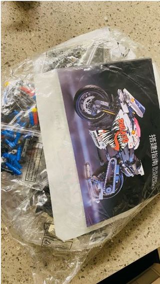 2 Motos y 1 Porsche - Bloques de Construcción