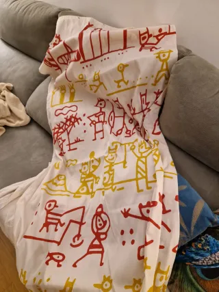 Tenda da bagno Mariscal Disegni. 172x200cm